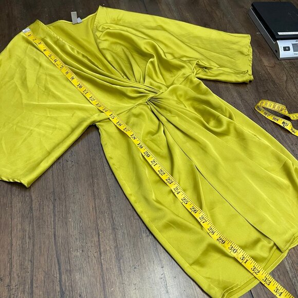 ASOS Kinomo Twist Front Mini Dress - Picture 6 of 9